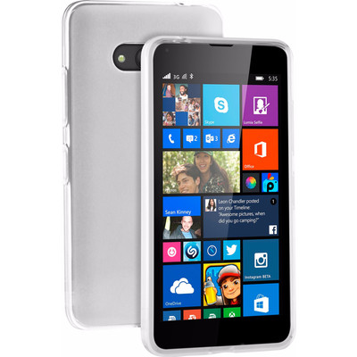 Image of BeHello Gel Microsoft Lumia 640 Back Cover Transparant