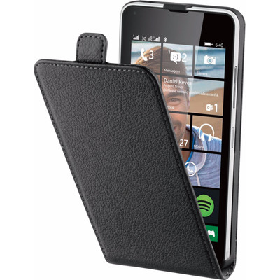 Image of BeHello Microsoft Lumia 640 Flip Case Zwart