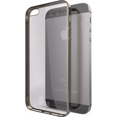 Image of BeHello Gel Case Chrome Edge Apple iPhone 5/5S/SE Goud