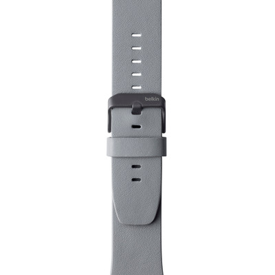 Image of Belkin Apple Watch Leren Polsband 38mm Gray