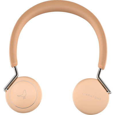 Image of Bluetooth Koptelefoon Libratone Q Adapt Elegant Nude On Ear Touchbesturing, Headset, Ruisonderdrukking Naturel-beige