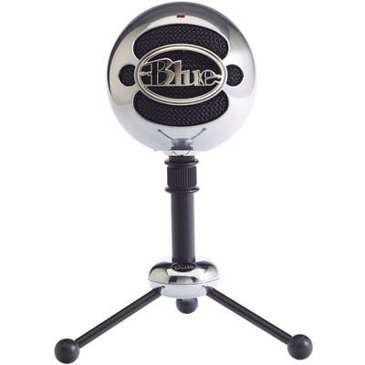 Image of Blue Microphones Snowball Brushed aluminium USB-studiomicrofoon Kabelgebonden Incl. kabel, Voet