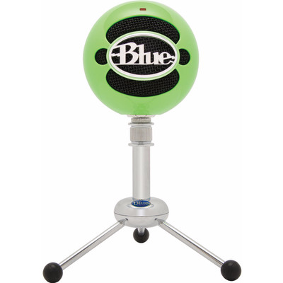 Image of Blue Snowball Neon Green