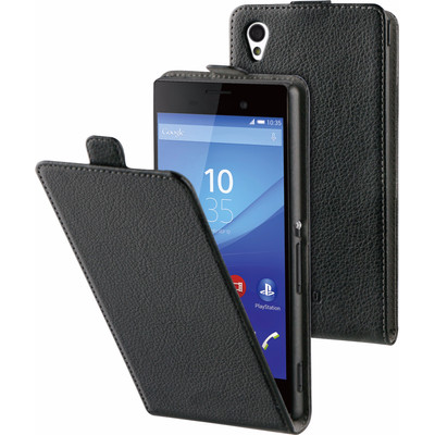 Image of BeHello Sony Xperia M4 Aqua Flip Case Zwart