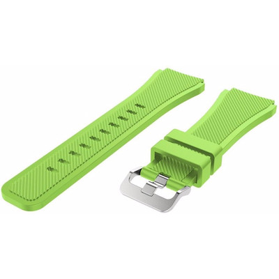Image of Just in Case Samsung Gear S3 Silicone Watchband Green