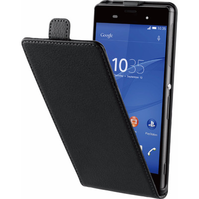 Image of BeHello Sony Xperia Z3 Flip Case Zwart