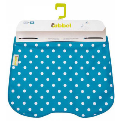 Image of Qibbel To Go Windscherm inclusief Stylingset Polka Dot blauw