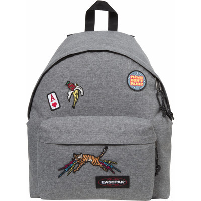 Image of Eastpak Padded Pak'R Grey Patched