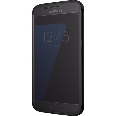 Image of BeHello Clear Touch Book Case Samsung Galaxy S7 Zwart