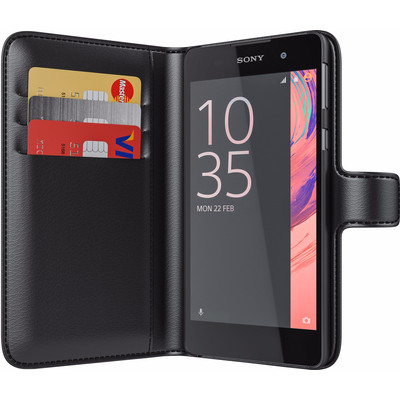 Image of BeHello Wallet Case Sony Xperia E5 Zwart