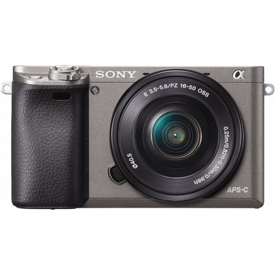 Image of Sony A6000 Body + 16-50mm (Graphite Silver)
