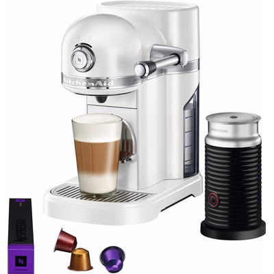 Image of KitchenAid Nespresso en Aeroccino 5KES0503 Wit
