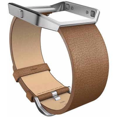 Image of Fitbit Blaze Accessory Band Leather - bruin - small