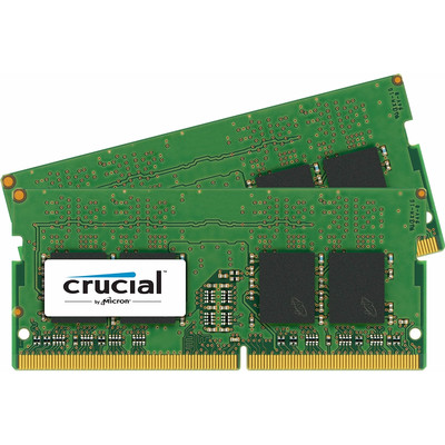 Image of Crucial 16GB Kit DDR4 2133 MT/s 8GBx2 SODIMM 260 DR x8 singl