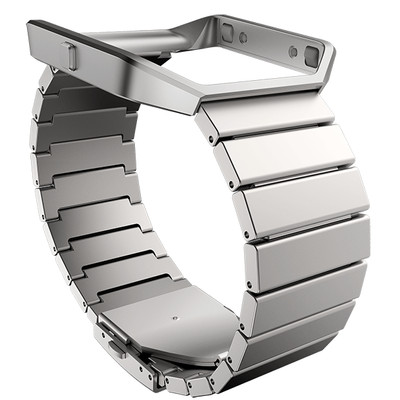 Image of Fitbit Blaze Metal Accessory Band - zilver