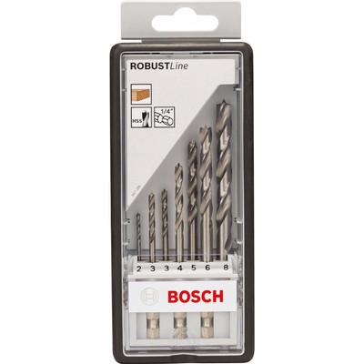 Image of Bosch 7-delige Robust Line Borenset Hout