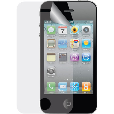 Image of Azuri Apple iPhone 4/4S Screenprotector Plastic Duo Pack