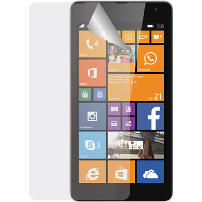 Image of Azuri Microsoft Lumia 535 Screenprotector Plastic Duo Pack