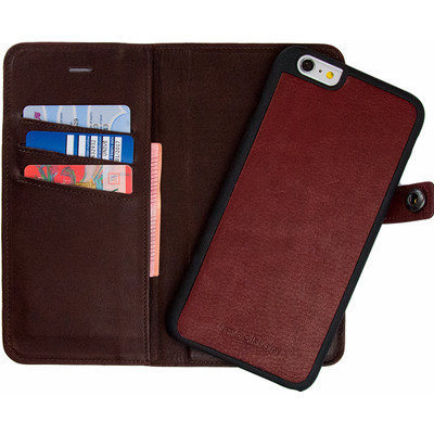 Image of iMoshion Kailash Apple iPhone 6 Plus/6s Plus 2 in 1 Wallet Case Rood