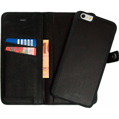 Image of iMoshion Coba Apple iPhone 6 Plus/6s Plus 2 in 1 Wallet Case Zwart