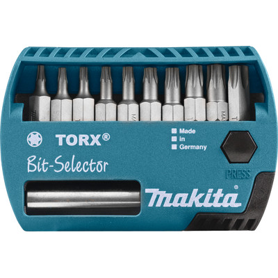 Image of Makita 11-delige Bitset Torx P-53768