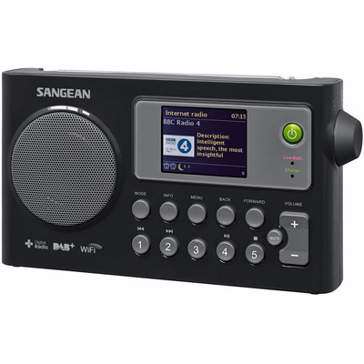 Image of Sangean Radio WFR-27C 1.0W, FM, DAB+, WiFi (zwart)