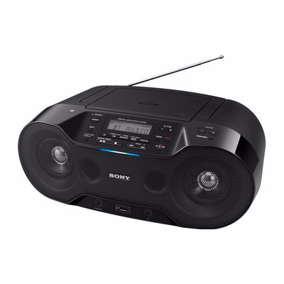 Image of DAB+ CD-radio Sony ZS-RS70BTB AUX, Bluetooth, CD, DAB+, NFC, FM, USB Zwart