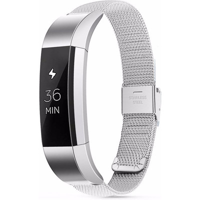 Image of Just in Case Fitbit Alta Milanees Watchband Silver