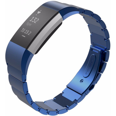 Image of Just in Case Stainless Steel Polsband Fitbit Charge 2 Blauw