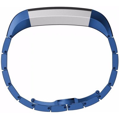 Image of Just in Case Stainless Steel Polsband Fitbit Alta Blauw