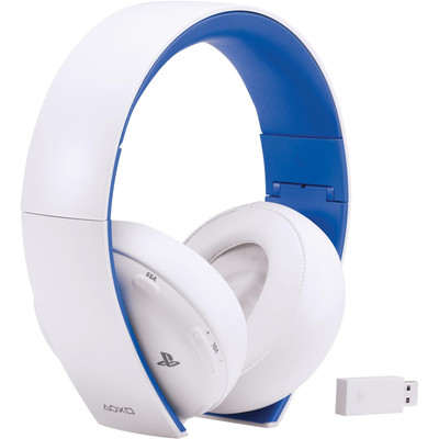 Image of PS4 Sony Wireless Stereo Headset (White)