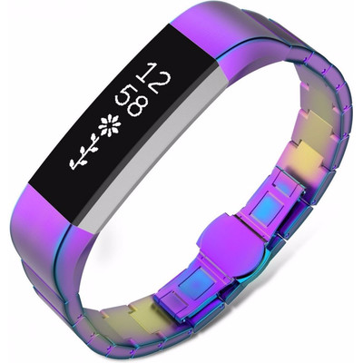 Image of Just in Case Stainless Steel Polsband Fitbit Alta MultiColor
