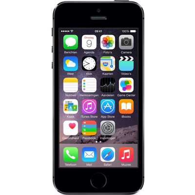 Image of iPhone 5S 16GB Zwart Refurbished (Basisklasse)