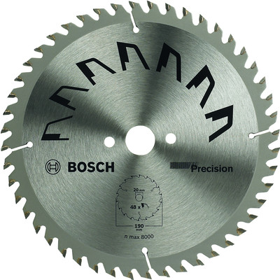 Image of Bosch Zaagblad Precision 190x20x2mm T48