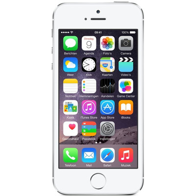 Image of iPhone 5S 16GB Zilver Refurbished (Middenklasse)
