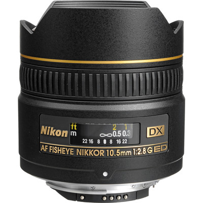 Image of Nikon 10.5mm f 2.8 ED DX AF-S Fisheye