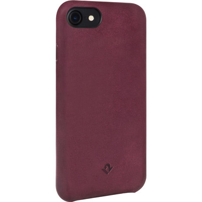 Image of Twelve South Relaxed Leather case Apple iPhone 7 Back Cover Rood