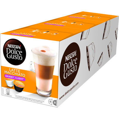 Image of Dolce Gusto Latte Macchiato Light 3 pack