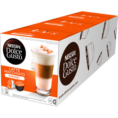 Image of Dolce Gusto Caramel Macchiato 3 pack