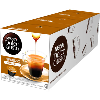Image of Dolce Gusto Espresso Caramel 3 pack