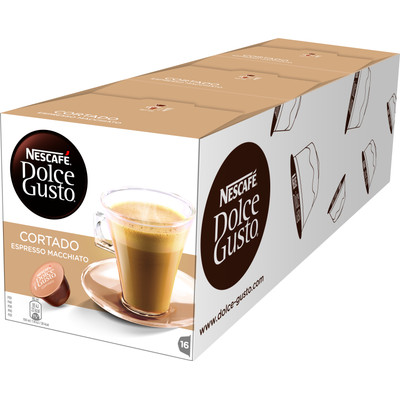 Image of Dolce Gusto Cortado Espresso Macchiato 3 pack