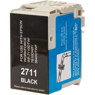Image of Huismerk 27 XL Cartridge Zwart voor Epson printers (C13T27114010)