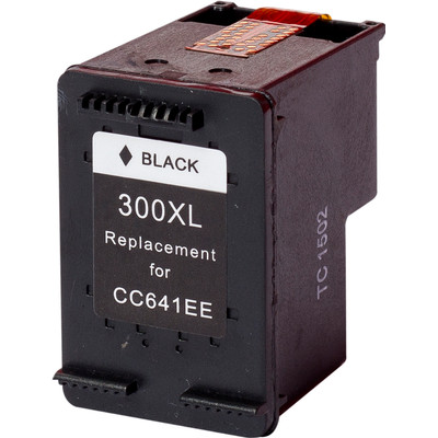 Image of Huismerk 300 Zwart XL voor HP printers (CC641E)