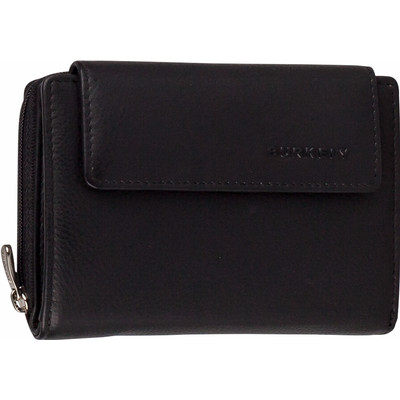 Image of Burkely Classic Collin Wallet Zip Flap CC Black
