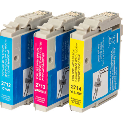 Image of Huismerk 27 XL 3-Kleuren Pack voor Epson printers (C13T27154010)