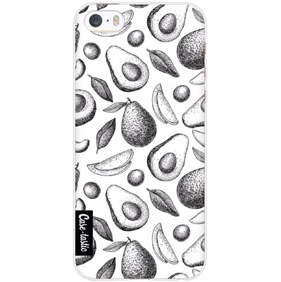 Image of Casetastic Softcover Apple iPhone 5/5S/SE Drawn Avocados