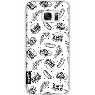 Image of Casetastic Softcover Samsung Galaxy S7 Edge Drawn Junkfood