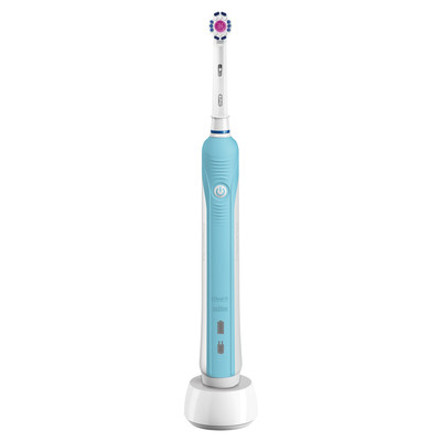 Image of Braun PRO 700 Roterende-oscillerende tandenborstel Blauw, Wit