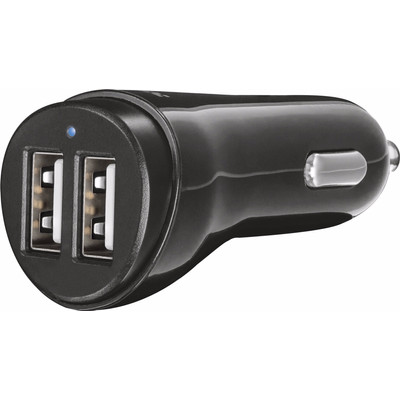 Image of Trust Urban Autolader Dual USB 4,8A Zwart