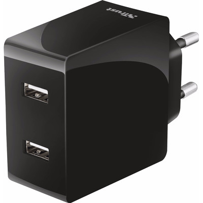 Image of Trust Urban Thuislader Dual USB 4,8A Zwart